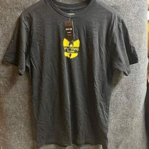 Wu Tang Clan T Shirt Mens Adult Graphic Tee Hip Hop Music Black